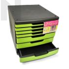 NISO 8844 7 Tier Color Document Drawer