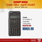 Casio Scientific Calculator FX-570MS-2