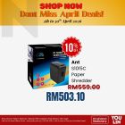 ANT S1015C Paper Shredder