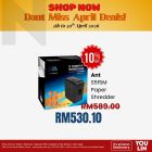 ANT S515M Micro Cut Paper Shredder