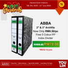 ABBA 3''(75mm) 404 FC Silver Arch File (While Stock Last)