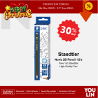 STAEDTLER 2B Noris Pencil 12's/box