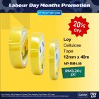 Loy Cellulose Tape 12mm x 40m