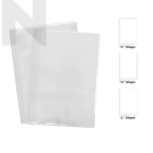 PVC F4 L/C/U-Shape Clear Folder