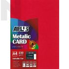 APLUS A4 230gm Metallic Card 5's