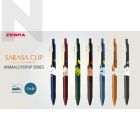 Zebra Sarasa Clip Animal Pop Up 0.5MM