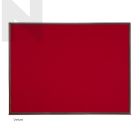 WriteBest Aluminum Frame Velvet Notice Board