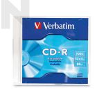 Verbatim CD-R 52X With Slim Case
