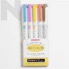 Zebra WKT7-5C-RC Mildliner Highlighter 5pcs