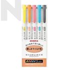 Zebra WKT7-N-5C Mildliner Highlighter 5pcs