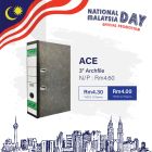 ACE 3''(75mm) FC Lever Arch File (While Stock Last)