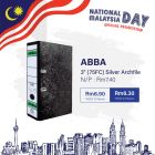 ABBA 3''(75mm) 404 FC Silver Arch File (While Stock Last)