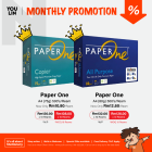 PaperOne 75gsm A4 Paper 500's/ream 