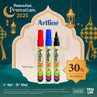 Artline 70 Permanent Marker Pen 1.5mm