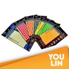 APLUS AP320 16MM Color Label Sticker 10'S - Colour