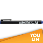 Artline 854 Ohp Permanent Marker Pen 1.0mm - Blue