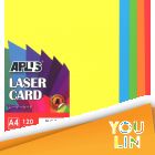 APLUS A4 120gm Laser Card 20'S - Dark Mix