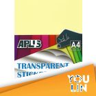 APLUS A4 Transparent Sticker 100'S