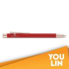 Faber Castell 342710 Neo Slim S/S Ball Pen - Oriental Red Rose Gold Chromed