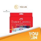 Faber Castell 115904 24L Tri-Colour Pencil