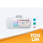 Artline EDF-1/4PSH1 Decorite Marker Pen 1.0mm 4 Colour (Pastel)