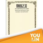 APLUS A4 160GM CERTIFICATE CARD 100'S/PKT - A77