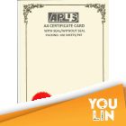 APLUS A4 160GM CERTIFICATE CARD V/Seal - APS10
