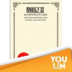 APLUS A4 160gm Certificate Card V/Seal - APS11