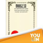 APLUS A4 160gm Certificate Card V/Seal - AS83