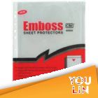 CBE 406A A4 Emboss Sheet Protector 10's