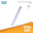 CBE RC30 Acrylic Ruler 30CM - Clear