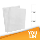 PVC F4 L/C/U-Shape Clear Folder