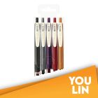 Zebra JJ15-5C-VI2 Sarasa Clip Gel Pen - Vintage Color