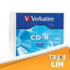 Verbatim CD-R 52X With Slim Case