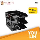 APLUS DT33 A4/F4 3 Tier Document Tray