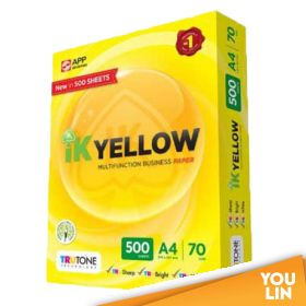 IK Yellow 70gsm A4 Paper - 500's/ream