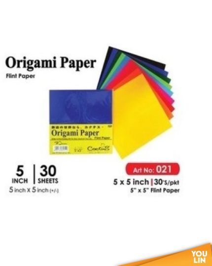 Cactus Origami Flint Paper 30's