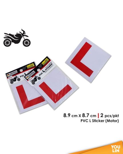 Cactus 1375 PVC L Sticker Motor