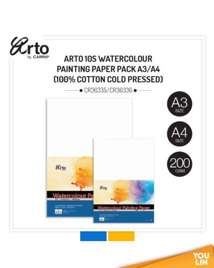 Arto CR36335/6 200GSM Watercolour Paper