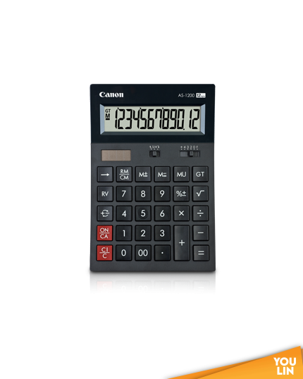 Canon Calculator 12 Digits AS-1200