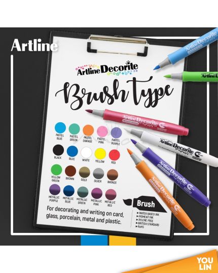 Artline EDFM-F Decorite Brush Pen