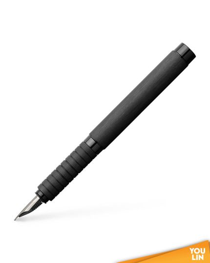 Faber Castell 148481Loom Essentio Aluminium Black Fontain Pen F