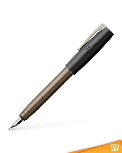 Faber Castell 149263 Loom Gunmetal Fountail Pen B - Matt