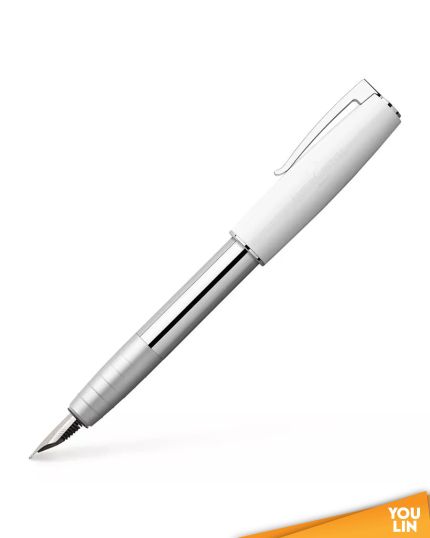 Faber Castell 149270 Loom Piano White Fountain Pen M