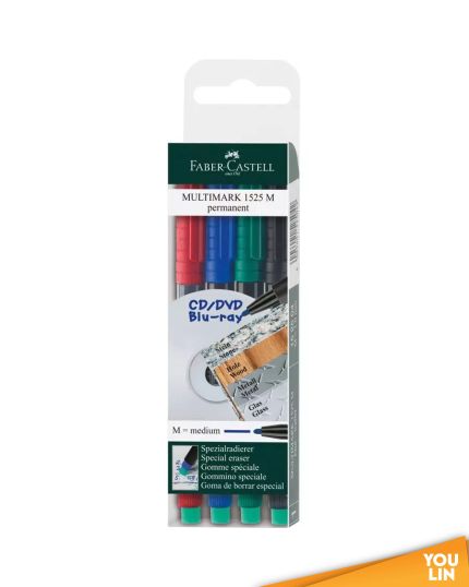 Faber Castell 152504 OHP Pen (M) P - 1 X 4 PCS