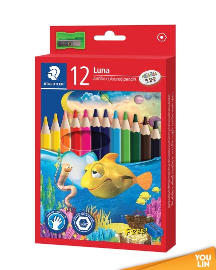 STAEDTLER 139 C12 Luna Jumbo Colour Pencil (L)