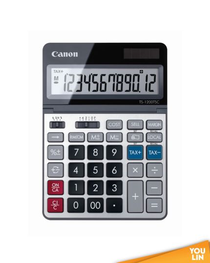 Canon Calculator 12 Digits TS-1200TSC