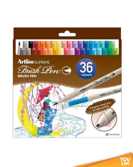 Artline EPFS-F/36W Supreme Brush Pen 36 Colour
