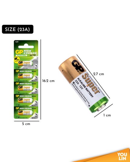 GP A23 12V Alkaline Battery