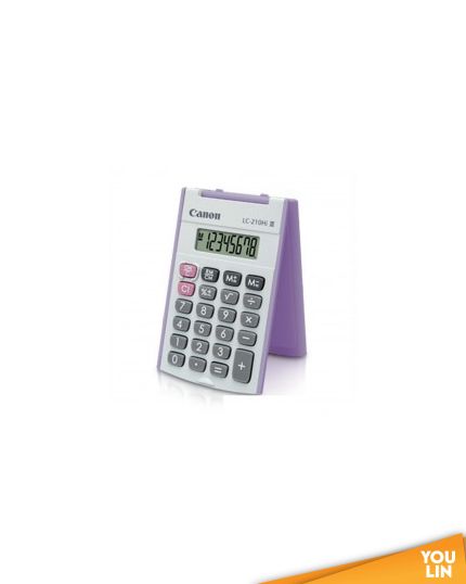 Canon Pocket Calculator 8 Digits LC-210HI III - Purple
